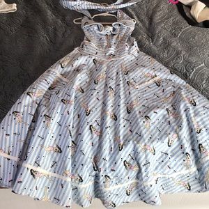 Pin up dress by Hell Bunny Vixen